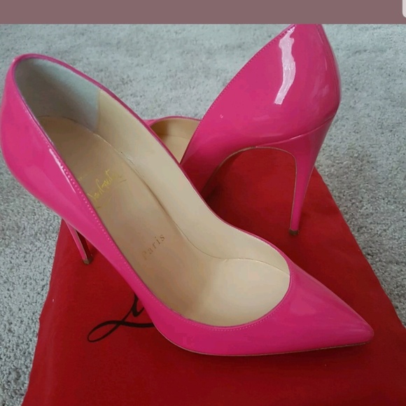 Christian Louboutin Pigalles Follies 100 Pinky36.5 - Picture 2 of 8